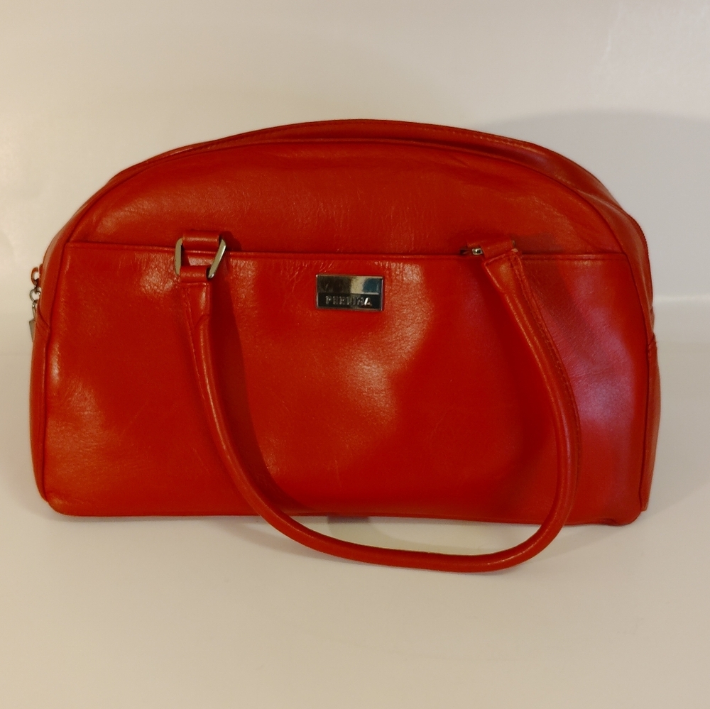 Perlina Vibrant Red Handbag - Picture 1 of 11